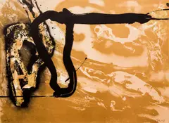 Jim Bird, Trazos, lithograph printed in colors