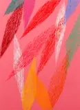 Piero Dorazio, Untitled Abstraction, 1992, serigraph printed in colors