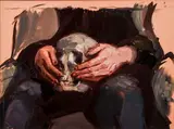 Jean Hélion, Les Mains de Claire Gold, 1959, oil on canvas