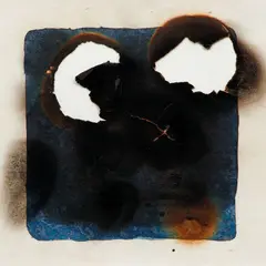 Untitled by Jacqueline Humphries, circa 1990, watercolor, smoke, and burning on paper, offered Oct 2020