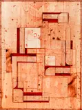 Michael Kessler, Jaggies, circa 2000, acrylic on canvas