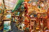 Henry Koerner, Art Storage and Church Diptych