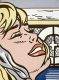 Roy Lichtenstein, Shipboard Girl, 1965, offset, lithograph on white wove paper