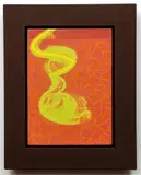 Clayton Merrell, Lead Rain, Sulfur Pond, 2005 and Glowing Runoff, 2005, tempera on board with hand painted