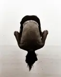 Back Flip, Paradise Cove by Herb Ritts, 1987, gelatin silver print mounted on board, offered Oct 2020