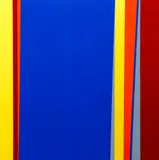 Jay Rosenblum, Cycle 1, 1979 and Cycle 3, 1979, serigraphs printed in colors, 21 x 21 inches and 21 x 30 inches, pencil