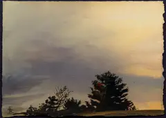 Patrick Ruane, Landscape Details, gouache and watercolor