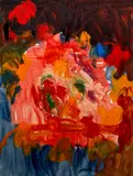 Kimber Smith, Yellow Line, 1958, oil on canvas
