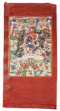 on Mule, 17th or by Tibetan thangka depicting Palden Lhamo, gouache on cotton, offered Aug 2020