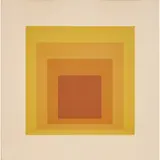 Josef Albers, "Golden Gate" from "Soft Edge-Hard Edge", 1965, screenprint, [approximate dimensions -