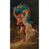 Pierre Auguste Cot, The Storm, 1982, oil on canvas, [approximate dimensions -