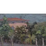 Toti Scialoja, Roma 1914 - 1998 / La villa rosa