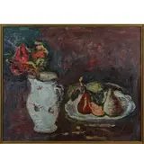 Arturo Tosi, Busto Arsizio 1871 - Milano 1956 / Natura morta con gladioli, 1940