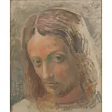 Mario Tozzi, Fossombrone 1895 - St. Jean-du-gard 1979 / Cristo in confessione, 1947, oil on canvas