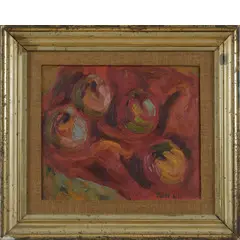 Toti Scialoja, Roma 1914 - 1998 / Senza titolo, 1940, oil on canvas