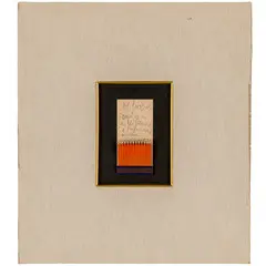 Saint Brieuc 1926 - 2005 / Saffa Magenta, 1970 by Raymond Hains, Fiammiferi colorati, offered Mar 2024