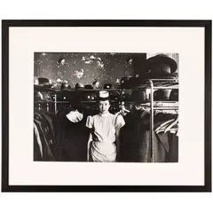 Mario De Biasi, Belluno 1923 - Milano 2013 / New York, 1955, Stampa alla gelatina al bromuro d'argento su carta baritata