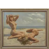 Marcel René Herrfeldt, Boulogne-Billancourt 1889 - Monaco di Baviera 1965 / Senza titolo, oil on canvas