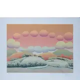 Ivan Rabuzin, Kljuc di Novi Morof 1921 / Senza titolo, 1976, screenprint a colori on paper