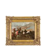 Cornelis de Wael, Partenza per la caccia