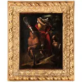 San Martino a cavallo by Pier Francesco Mazzucchelli detto Il Morazzone, oil on canvas, offered Mar 2024