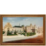 Charles William Stevens, Stati Uniti, 1854 - 1917 / Il Casinò di Montecarlo / Firmato Charles Stevens in basso a destra, oil on canvas