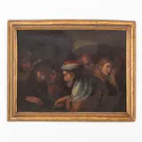 Federico Bianchi, La vendita di Giuseppe, oil on canvas