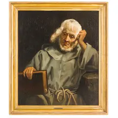 Ary Scheffer, Filosofo, oil on canvas