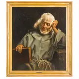 Ary Scheffer, Filosofo, oil on canvas