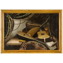 Bartolomeo Bettera, Strumenti musicali, oil on canvas