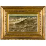 Bartolomeo Giuliano, Susa, 1825 - Milano, 1909 / L'onda / Firmato B Giuliano in basso a destra