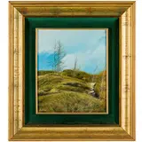 Francesco De Panis, Genova, 1940 / Paesaggio di campagna / Firmato F De Panis in basso a sinistra, oil on compensato
