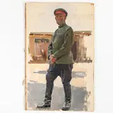 Victor Grigorovich Puzyrkov, Dnepropetrovsk, 1918 - Kyiv, 1999 / Ritratto di militare