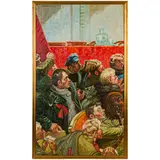 Odessa, 1925 - Kyiv, 1984 / Speranze sovietiche / Firmato V Odainik in basso al centro by Vadim Ivanovich Odainik, oil on canvas, offered Apr 2024