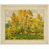Tokarevo, 1928 - 2017 / Paesaggio alberato in estate / Firmato Solodovnikov e datato 73 in basso a destra by Olexiy Pavlovich Solodovnikov, oil on canvas, offered Apr 2024