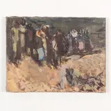 Vladimir Nikolaevich Kostesky, 1905 - 1968 / Bozzetto per il dipinto Requiem