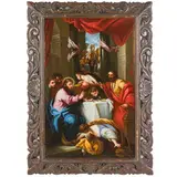 Benedetto Luti, Cena in casa di Simone il fariseo, oil on canvas