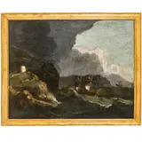 Matthieu van Plattenberg, Fortuna di mare, oil on canvas