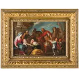 Francesco Minorello, Adorazione dei Magi / Gesù tra i dottori, oil on canvas