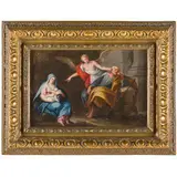 Francesco Minorello, Il sogno di Giuseppe, oil on canvas
