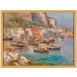 Vincenzo Laricchia, Napoli, 1940 - 2017 / Capri / Firmato V Laricchia in basso a sinistra, oil on panel