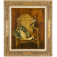 Emily Stannard, Inghilterra, 1803 - 1885 / Natura morta con pennuti / Firmato E Stannard in basso a sinistra, oil on canvas