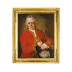 Ritratto di Sir Marc, segretario del cardinale François-Joachim Pierre de Bernis (1715 - 1794) / Firmato e datato in basso a destra by Louis Gabriel Blanchet, oil on canvas, offered Jun 2024