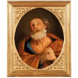 San Pietro penitente by Giovanni Andrea Sirani, oil on canvas, offered Jun 2024