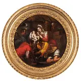Girolamo da Ponte, Adorazione dei pastori, oil on panel