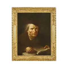 Giuseppe Nogari, Ritratto di filosofo, oil on canvas
