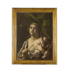 Girolamo Troppa, Lucrezia, oil on canvas