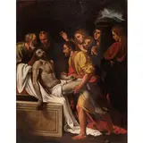Antonio Carracci, Cristo deposto nel sepolcro, oil on canvas