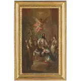 Battesimo di Santa Giustina by Giambattista Crosato, oil on canvas, offered Jun 2024