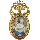 Ritratto di dama by Rosalba Carriera, tempera on paper, offered Jun 2024